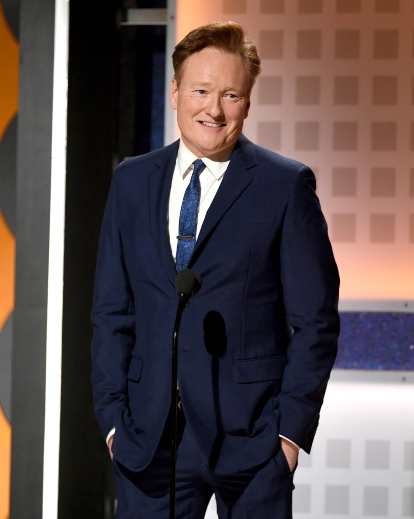Talk show host and comedian Conan O’Brien will also be gracing the stage.