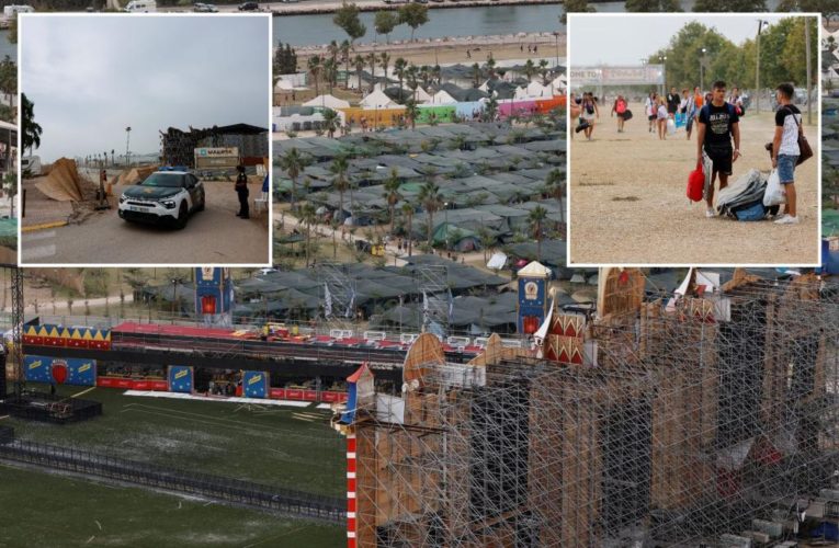 Medusa Festival in Spain leaves one dead after stage collapse, dozens injured