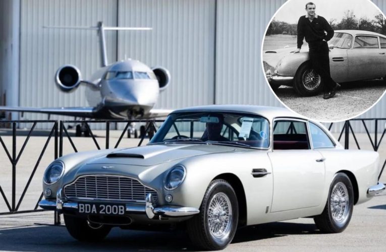 Sean Connery’s James Bond Aston Martin DB5 sells for $2.4M