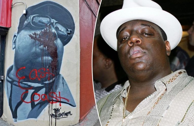 Rapper Notorious B.I.G’s mural vandalized in NYC