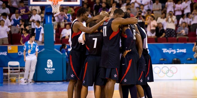 Kobe Bryant was the captain of the team. Other members included LeBron James, Dwyane Wade, Jason Kidd, Carmelo Anthony and Chris Paul.