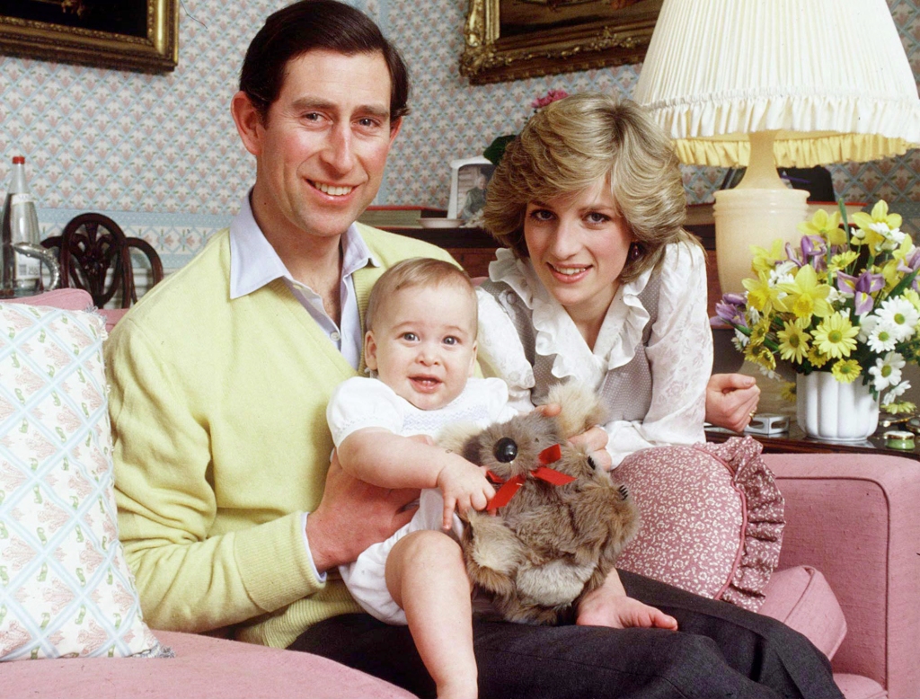 Prince William is the firstborn son of King Charles and the tragically deceased Princess Diana.