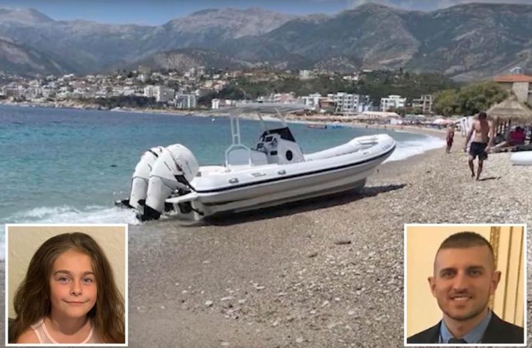 Father fights Albanian police chief Arjan Tase who allegedly killed daughter Jonada Avdia with boat