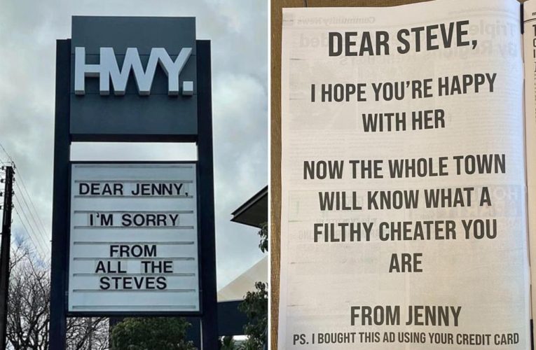 Pub responds to scorned lover’s newspaper ad ripping cheating ex