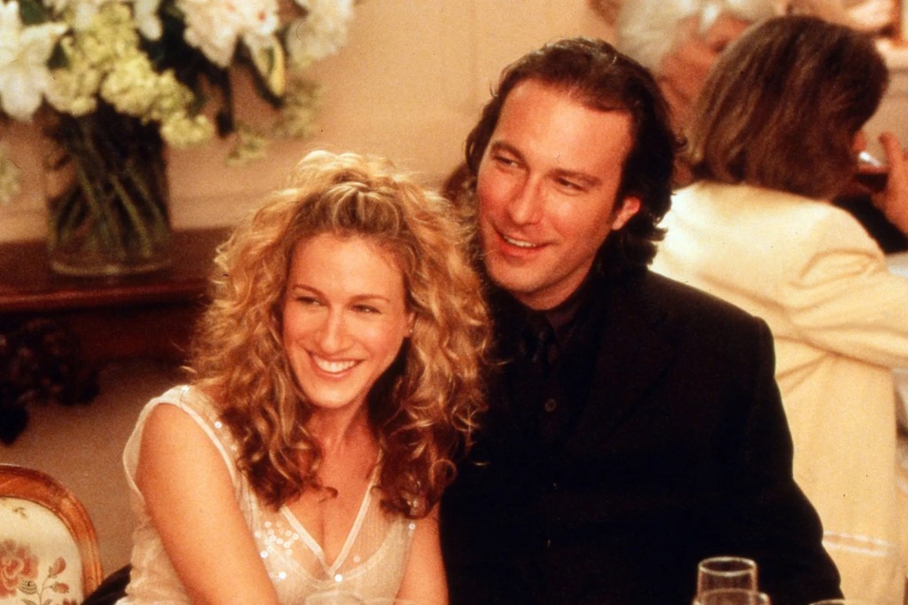 Sarah Jessica Parker and John Corbett on “Sex and the City"
