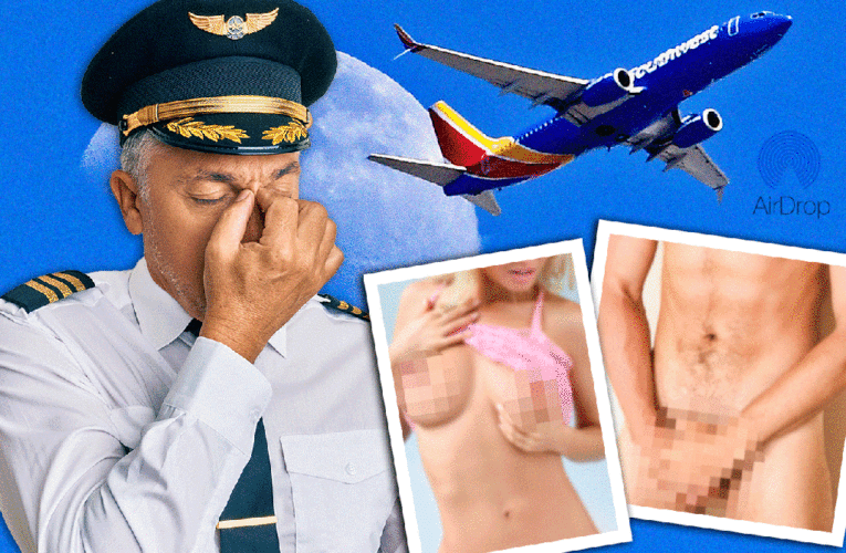 Pilot threatens to end flight due to AirDrop nudes: ‘Quit sending naked pictures’