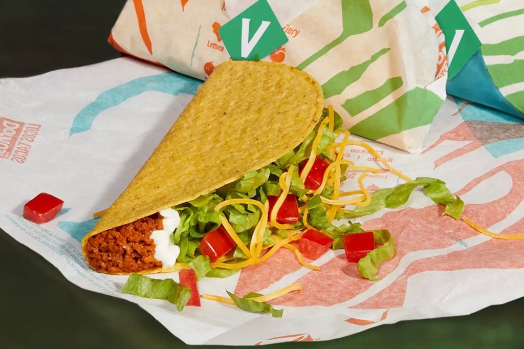 Taco Bell plant-based taco