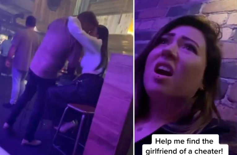 TikToker exposes cheater who kisssed another woman while girlfriend was in a nightclub bathroom