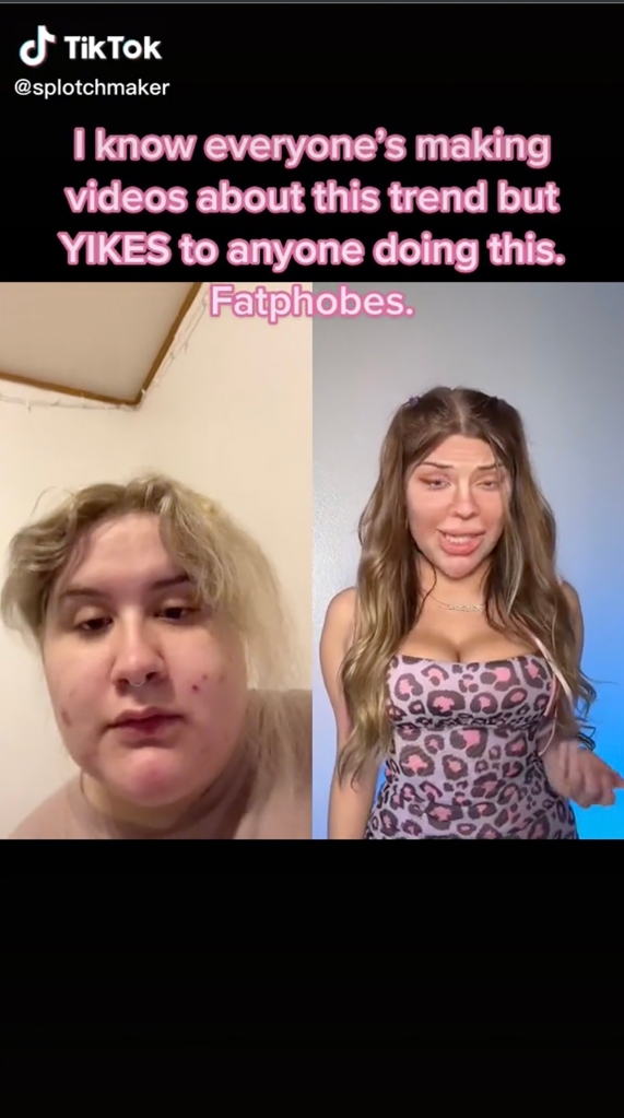 TikTok users call out fatphobia