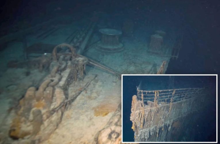 New Titanic wreckage revealed in ‘exciting,’ never-before-seen video