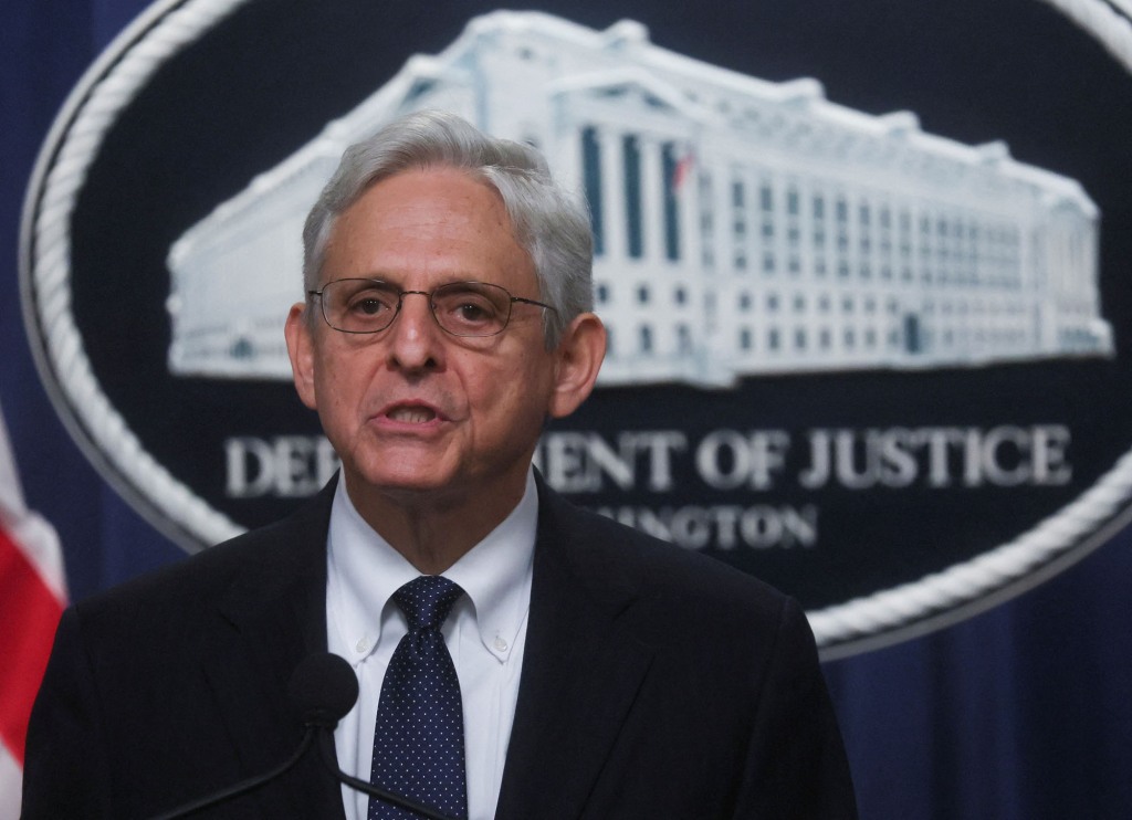 U.S. Attorney General Merrick Garland said that he signed off the search warrant.