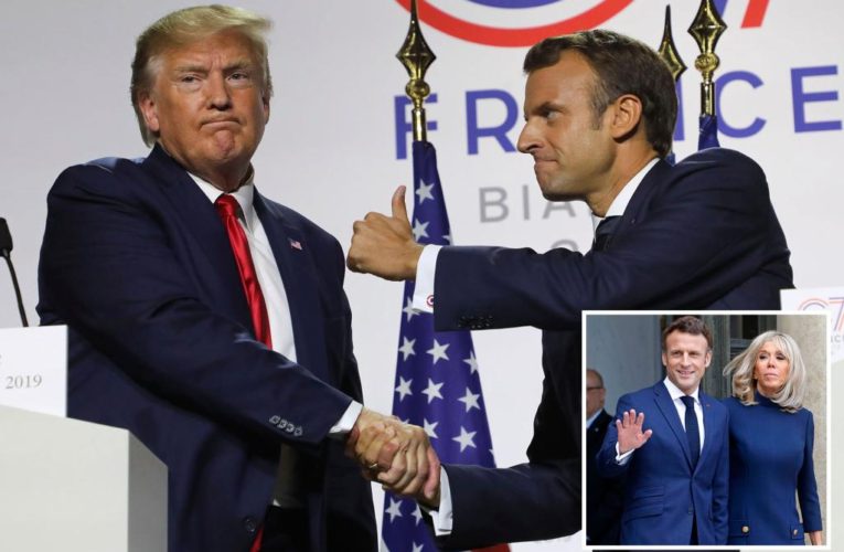 Trump bragged he had intel on Macron’s sex life: report