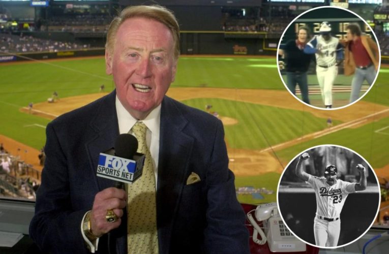 Vin Scully’s top calls from a Hall of Fame career