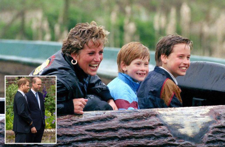 William & Harry won’t spend 25th anniversary of Diana’s death together