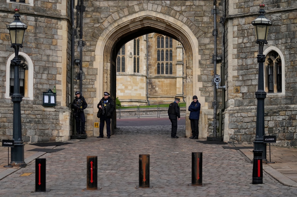 Windsor Castle security.