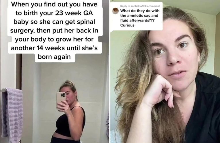 Mom to give birth twice in just 14 weeks — TikTok stunned