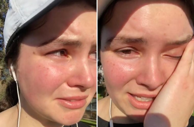 Influencer Lucy Holz posts tearful video after man follows her during her run