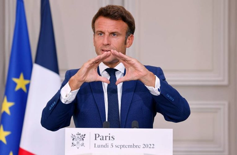 Macron urges French to save energy, seeks 10% drop in use