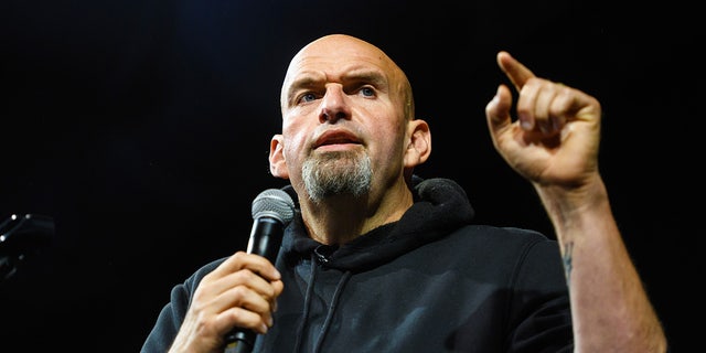 Pennsylvania Democratic Senate nominee John Fetterman.