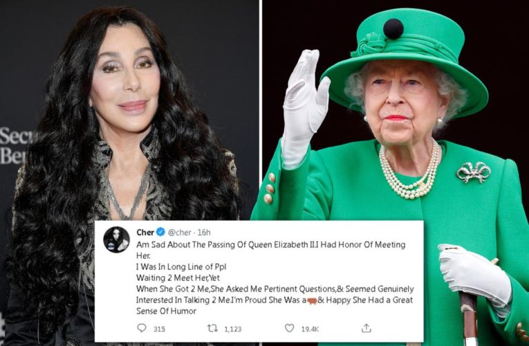 Cher calls queen a ‘cow’ instead of GOAT in bizarre blunder
