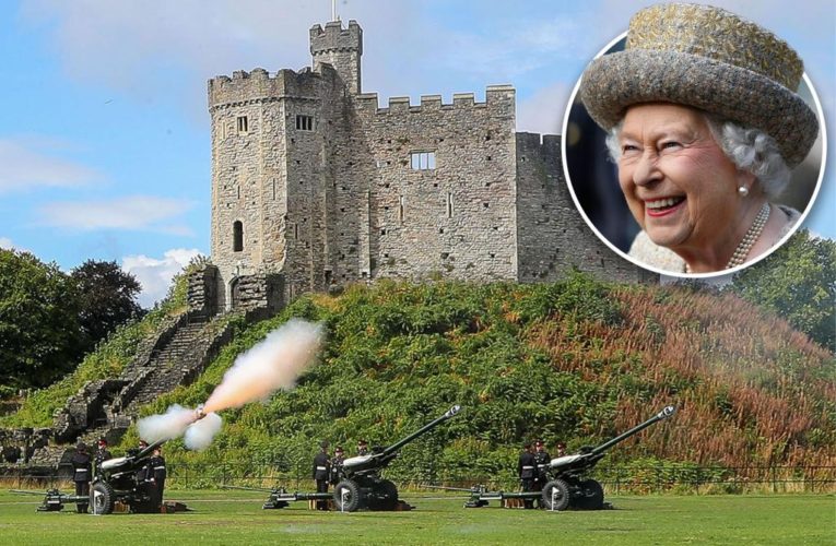 96-round ‘Death Gun Salutes’ boom honoring Queen Elizabeth