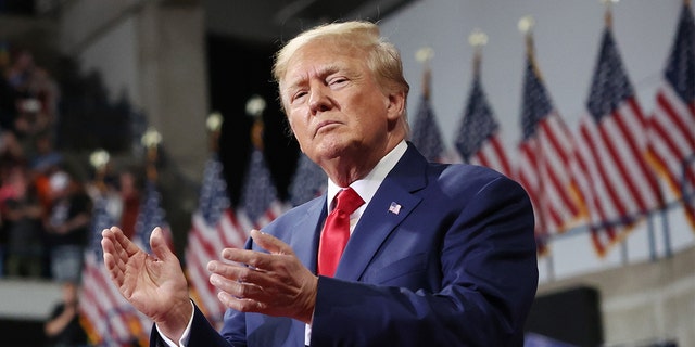 Former President Donald Trump speaks to supporters at a rally on Sept. 3, 2022 in Wilkes-Barre, Pennsylvania. 