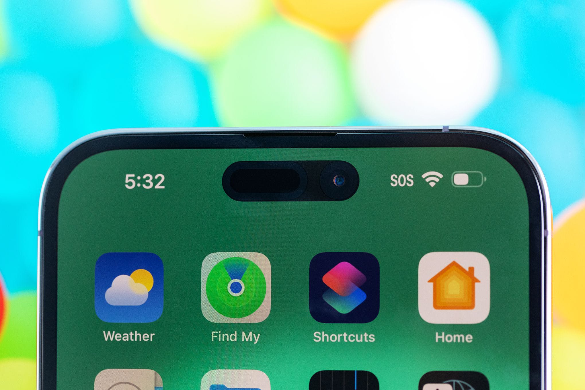 Unlike the notch, which disappeared in use, the Dynamic Island begs you to look at it.