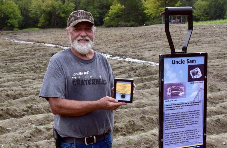 Man finds 35,000th diamond at Arkansas park, his 50th this year