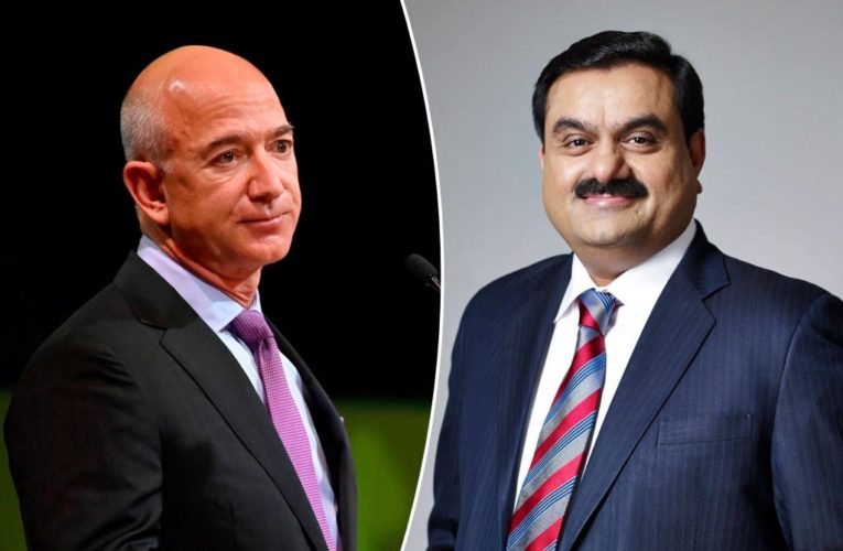 Indian tycoon Gautam Adani replaces Jeff Bezos as world’s second-richest person