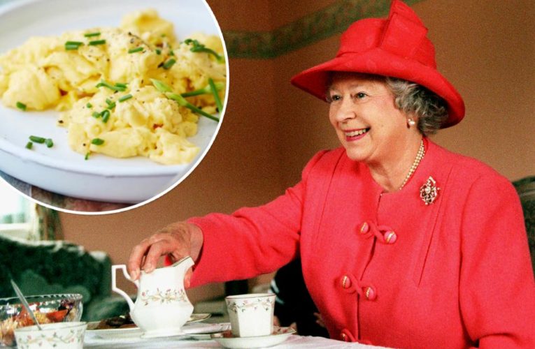 Queen’s scrambled eggs recipe had 2 very unusual ingredients