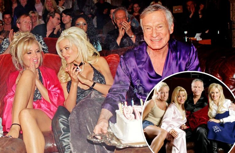 Hef’s ex-Playboy bunnies say ‘sex toy’ party didn’t make show