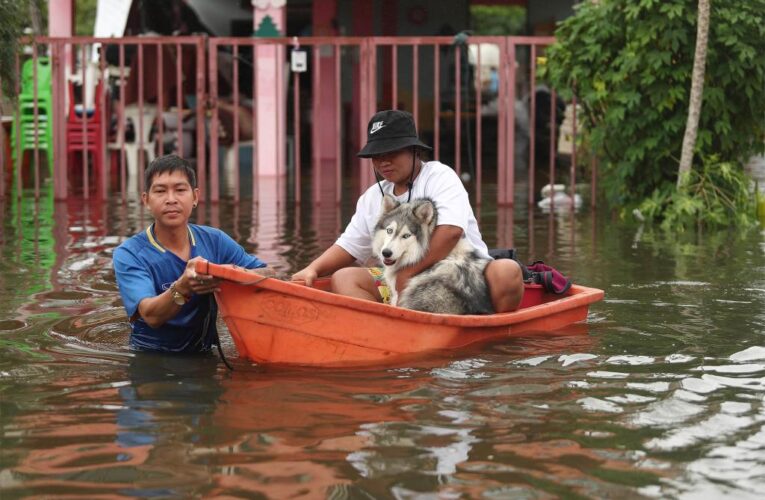 More than 5,000 people affected by floods in Thailand