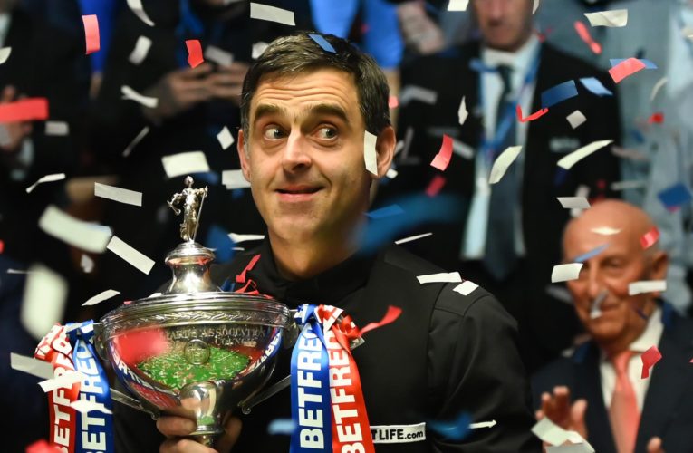 World Snooker Championship draw: Ronnie O’Sullivan meets Pang Junxu, Judd Trump faces Anthony McGill