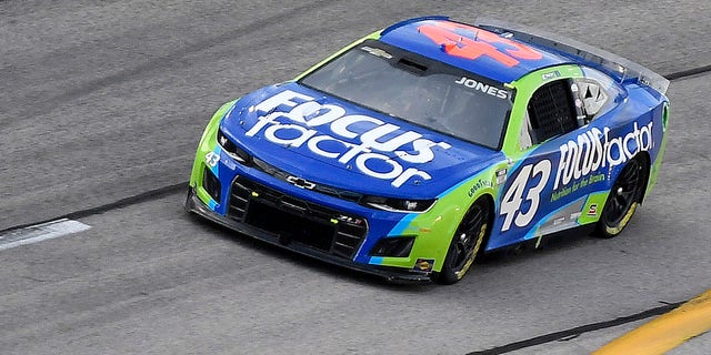 Erik Jones drives during the NASCAR Cup Series Cook Out Southern 500 at Darlington Raceway on September 04, 2022.