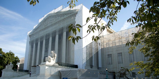 The Supreme Court building in Washington.