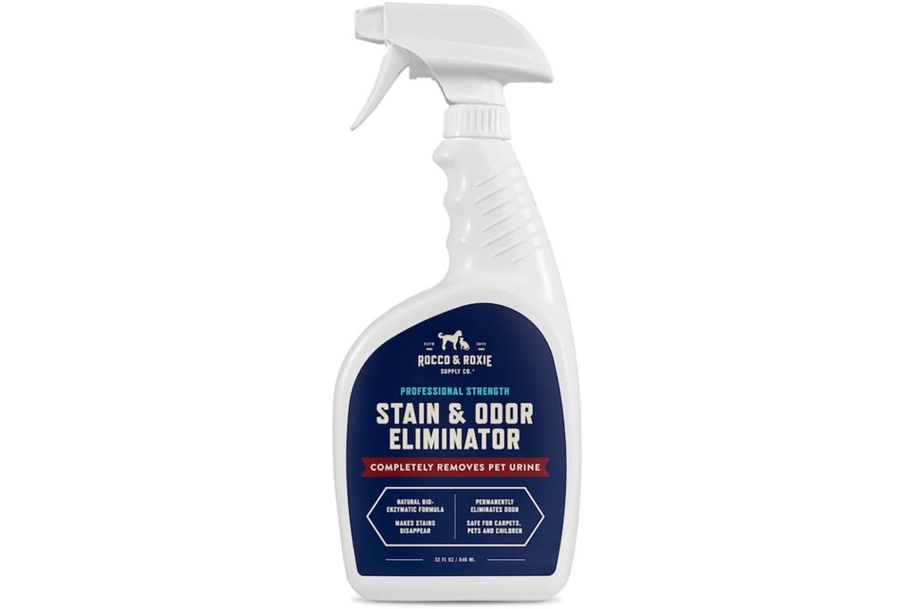 A pet cleaning spray 