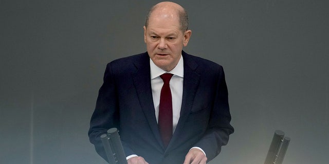 German Chancellor Olaf Scholz