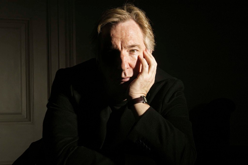 LONDON - MARCH 9: Alan Rickman poses during a photo call held on March 9, 2004 at his home in London, England. (Photo by Cambridge Jones/Getty Images)