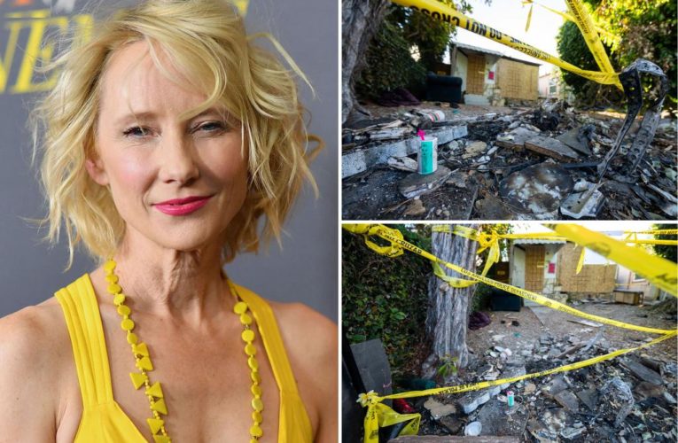 Anne Heche trapped for 45 minutes before crash rescue