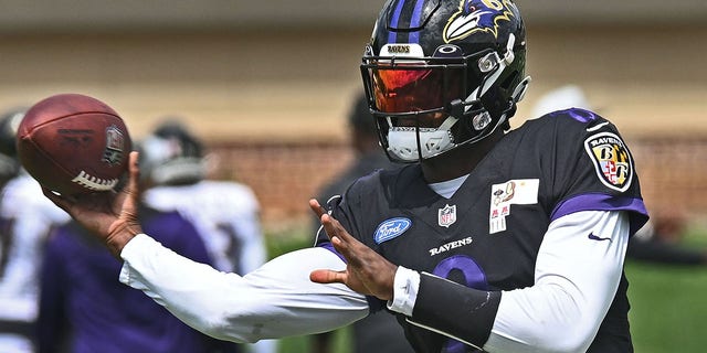 Through a week and a half of training camp, Baltimore Ravens quarterback Lamar Jackson has been consistently more accurate than he has ever been over five summers in Baltimore, and his range as a passer has never been greater. 