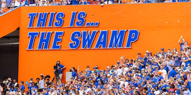 A general view during the second quarter of a game between the Florida Gators and the Alabama Crimson Tide at Ben Hill Griffin Stadium Sept. 18, 2021 in Gainesville, Fla. 