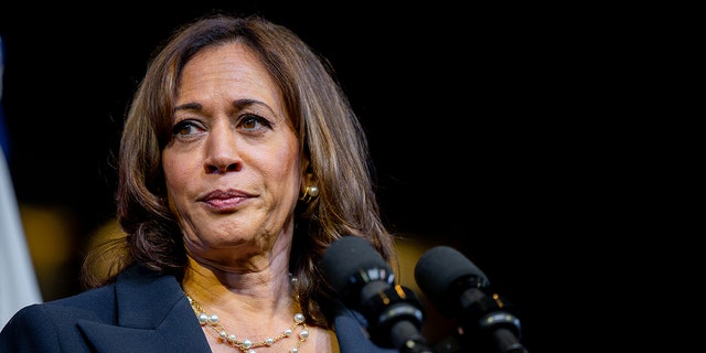 Vice President Kamala Harris speaks at the National Baptist Convention on September 08, 2022, in Houston, Texas. 