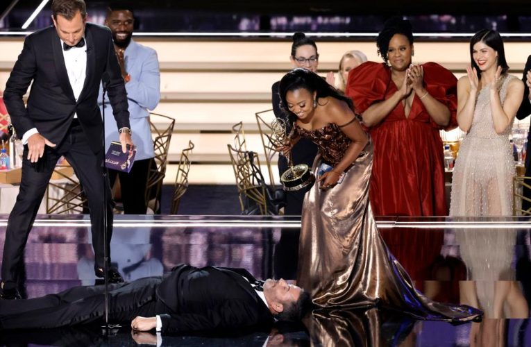 Jimmy Kimmel accused of ‘white privilege’ after Emmys stunt