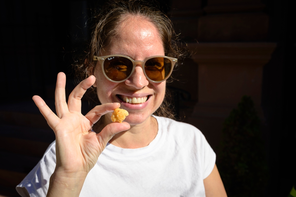 Pia Fouilloux, 36, is a fan of the bite-sized breakfast.