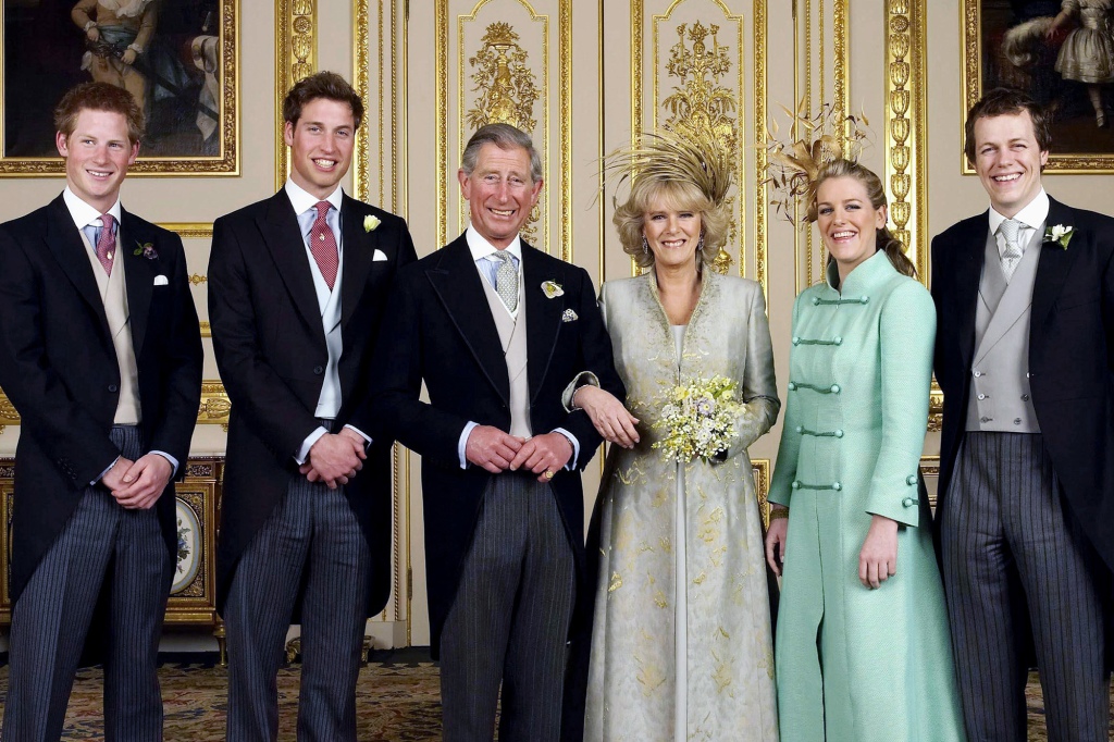 Prince Charles and Camilla Wedding Group Pictures