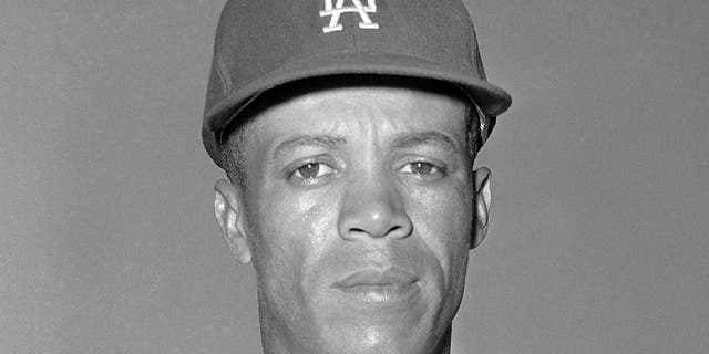 FILE - Los Angeles Dodgers infielder Maury Wills is shown on March 27, 1962.