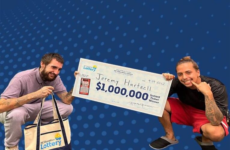 North Carolina man wins $1 million on scratch-off after he ‘felt the urge’ to play