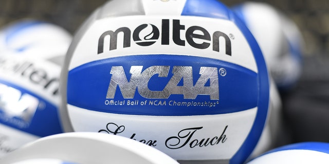 NCAA Logos are featured during the Division I Women's Volleyball Semifinals held at PPG Paints Arena on December 19, 2019, in Pittsburgh.