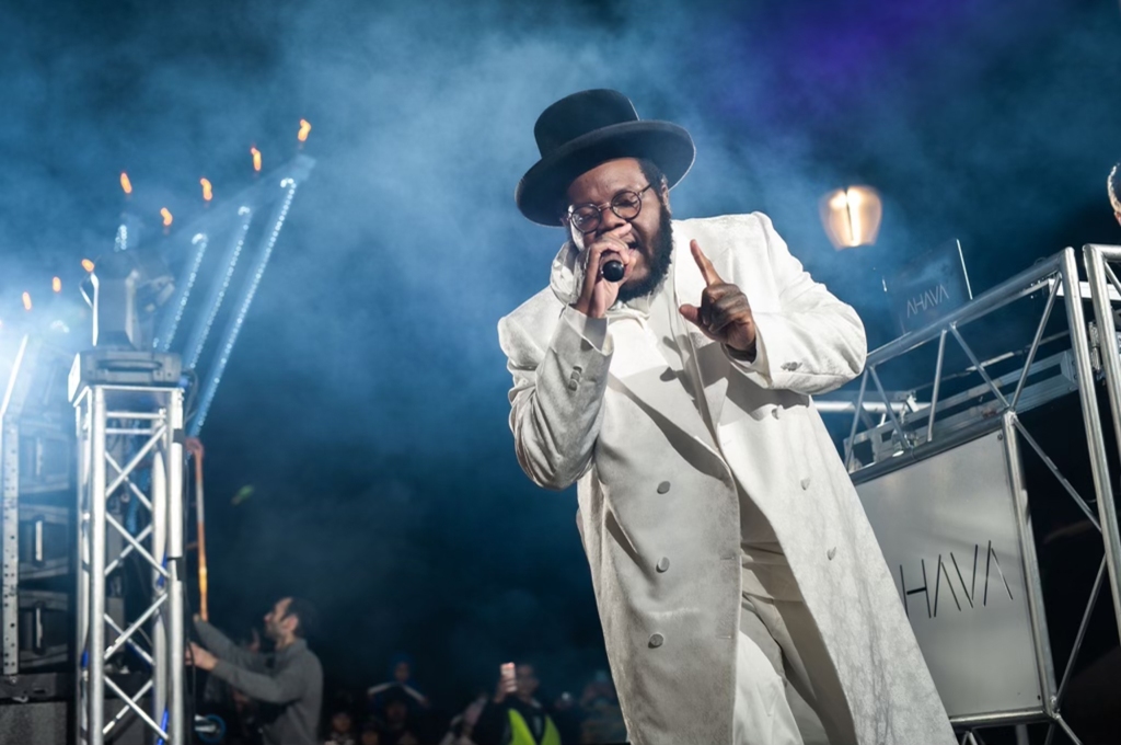 Rapper Nissim Black says he feels safe going to Uman but will not perform live as he has in the past.