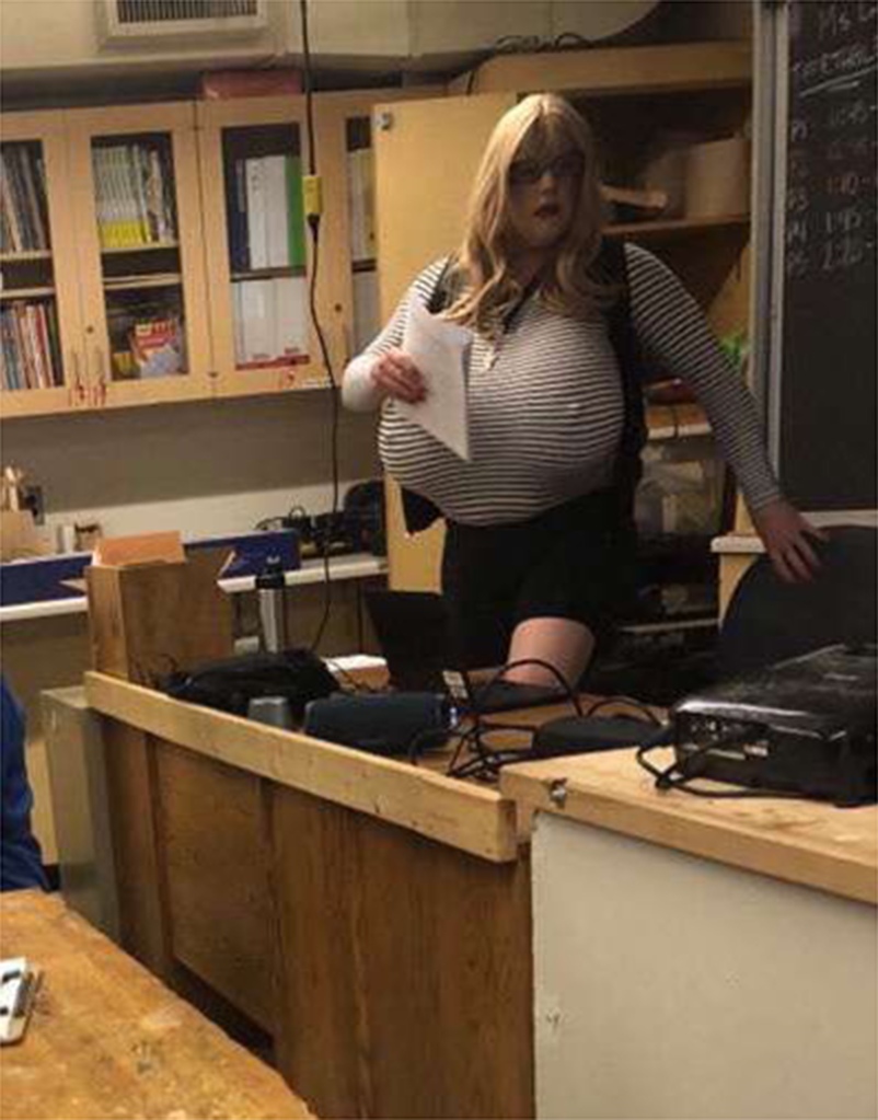 Trans teacher in Oakville High School.